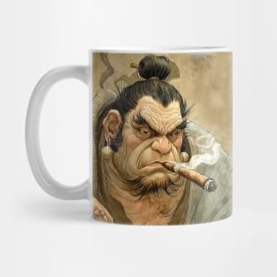 Puff Sumo: Cigar Smoking Puff Sumo Mug